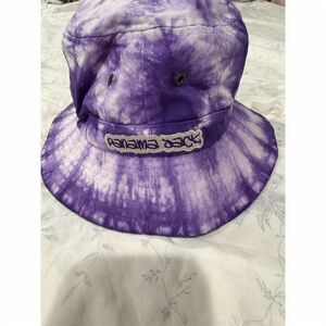 Panama jack Unisex Purple Tie Dye Bucket Hat One Size Summer Casual